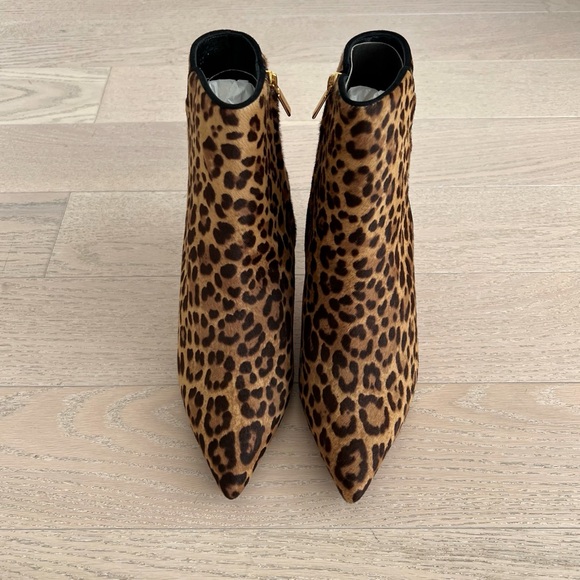 sarah flint • perfect dress bootie chocolate leopard hair calf • 41 / 10 - Picture 7 of 15